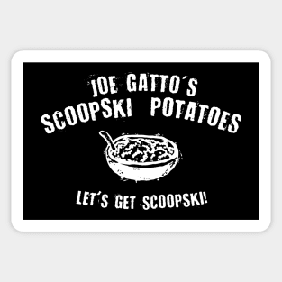 Scoopski Potatoes White Text Sticker